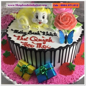 Bánh Sinh Nhật Con Heo Tuổi Hợi- Y87